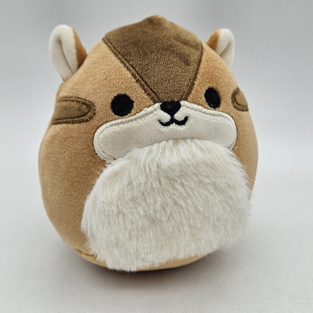 Squishmallows Original Chipmunk Plush Stuffed Animal Brown Tan Soft Toy Cute